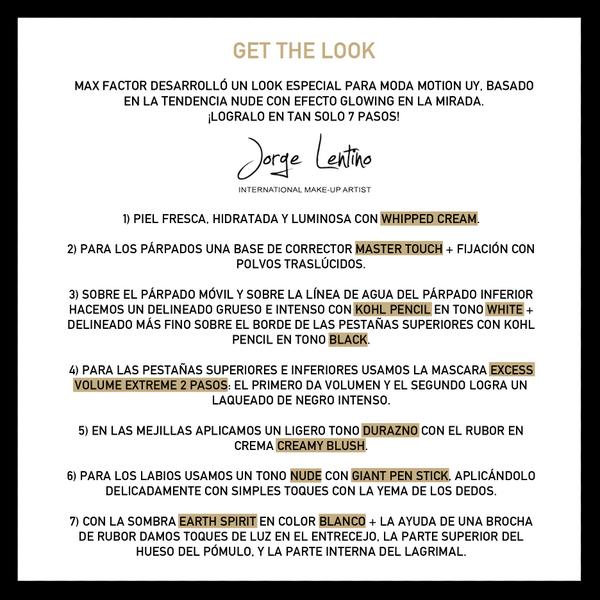 Maxfactoruy's tweet photo. A una semana de haberse celebrado @modamotionuy compartimos con ustedes el #GetTheLook por @jorgelentino #maxfactor http://t.co/v7WGcHm0Oo