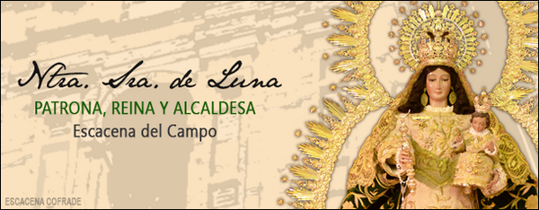 las_cofradias's tweet photo. Agosto vuelve a traer a Escacena el aroma a nardos de su Patrona, la Santísima Virgen de Luna. http://t.co/vSKWicoNwY