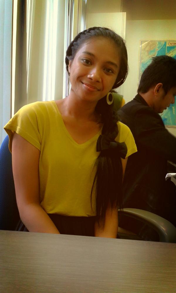 Hair style created by Amelia