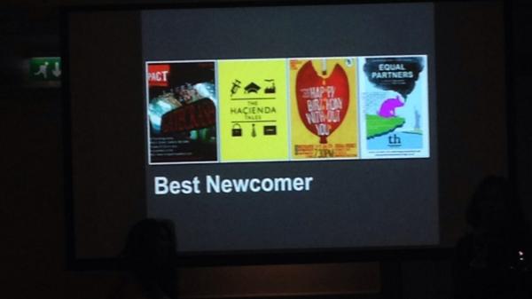 LIACconcepts's tweet photo. What an honour it was to be nominated @GMFringe awards this evening. Hopefully we'll be back next year! http://t.co/mxp2dnqVIM