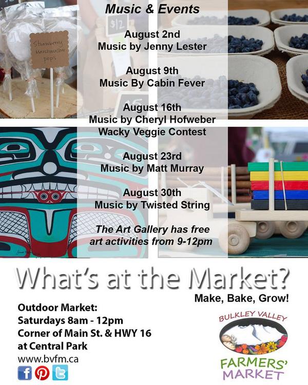 BCFarmersMarket's tweet photo. Stop by the @BVFarmersmarket for fresh produce, local meats, artisan goods &amp; live music. Saturdays 8am-12pm. http://t.co/PI6iGlyObO