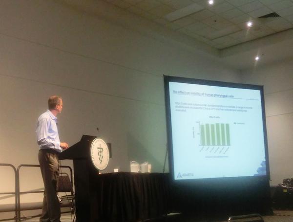 kalvatin's tweet photo. Special thanks to Dr. Mats Clarsund @Enzymatica_AB for educating vets about cold-adapted enzymes at the #avmaconv http://t.co/kOZRZ32Kwh