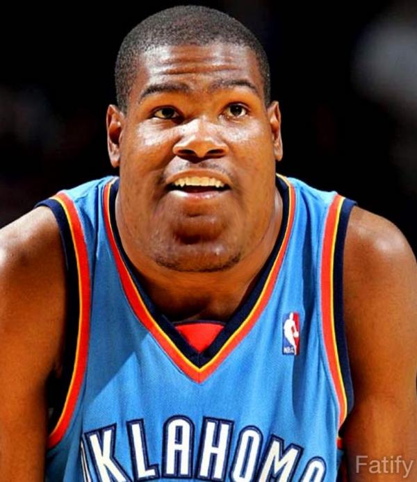 kevin durant fat