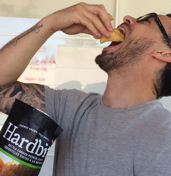 hard to do creative work with so much munching going on... thanks @Relevention! #hardbitesrule