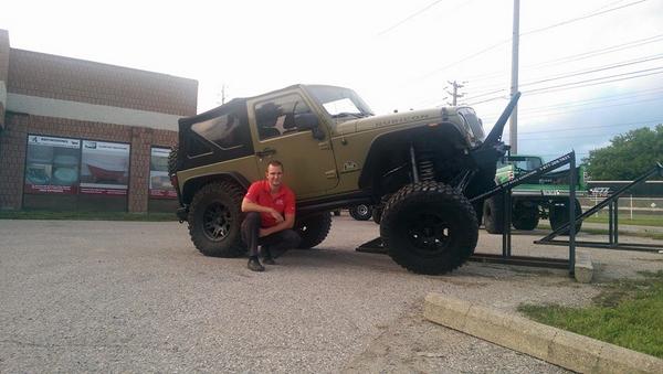 Kurt Rule is a Sales Representative here at Elgin Chrysler and truly loves Jeep Wrangler's! #Kurtie_r
#weloveourbrand