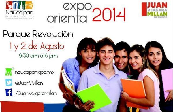 JuanVMillan's tweet photo. Te esperamos mañana en una edición más de "Expo Orienta 2014" descubre gran variedad de opciones educativas. http://t.co/6hInEFEqOv