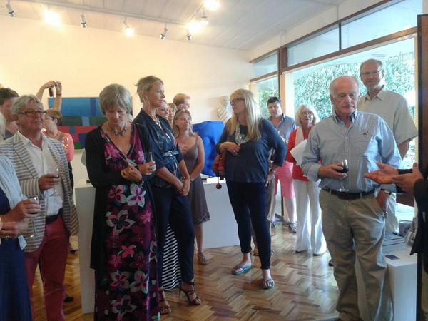 Delighted be at the opening of our new gallery at dartington. Many thanks to Emma