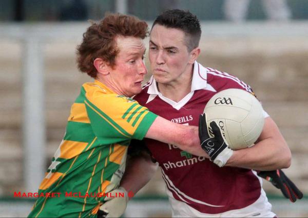 <a href="/Doiregaa/">Derry GAA</a> Senior Championship with <a href="/GlenullinGAC/">Glenullin GAC</a> v <a href="/BanagherGAC/">Beannchar CLG</a> underway at Owenbeg