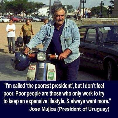 TheMindBlowing's tweet photo. The World's Poorest President: Still he donates around 90% of his salary to charities to benefit poor people. RESPECT http://t.co/lbOju7LxAH