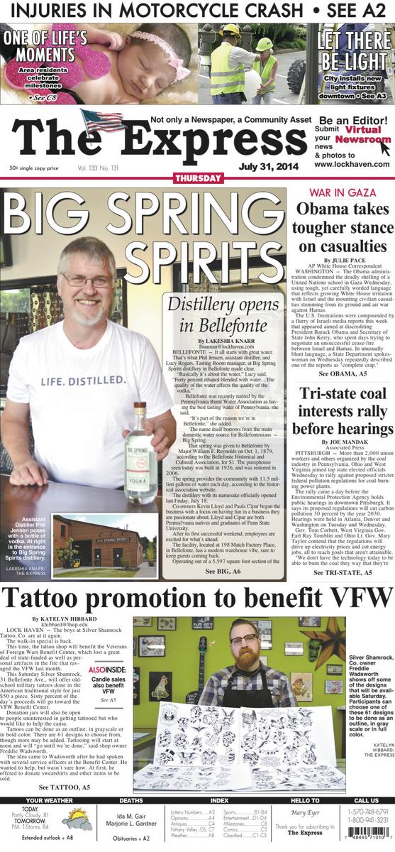 The Express tweet media