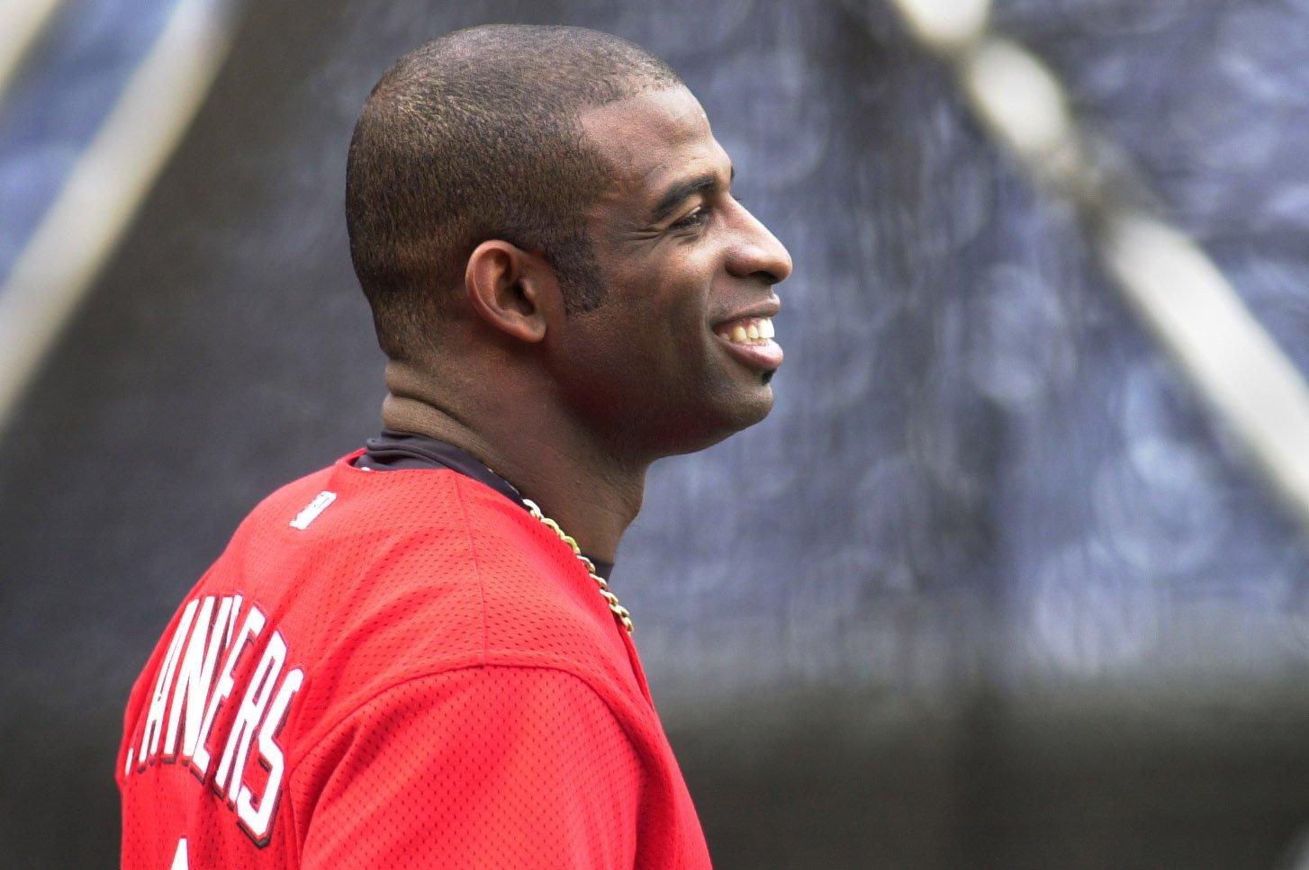 Happy 47th birthday to former outfielder and NFL Hall of Famer Deion Sanders 
