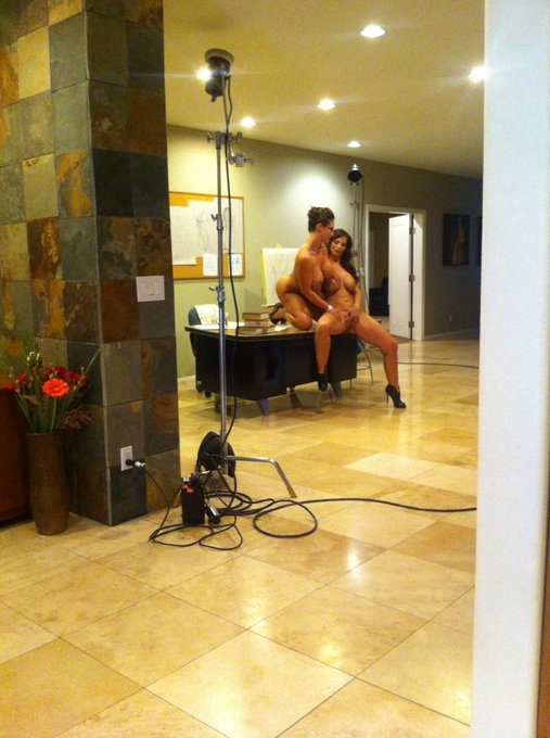 HOT BTS! "@RobbyEchoXXX: I love @naughtyamerica shoots!  With the beauties gettin' down! @EvaNotty &