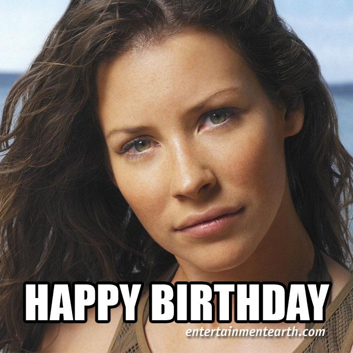 Happy 35th Birthday to Evangeline Lilly of LOST. Shop Collectibles:  