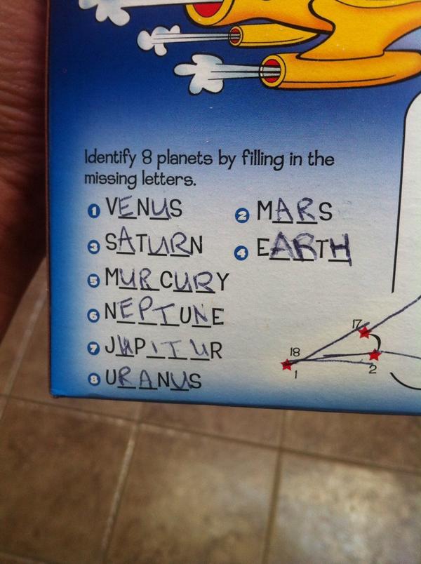 CarlyBernays's tweet photo. Blonde moment when @Brookie123Brown and I can't figure out the planet that starts with an E for 20 minutes http://t.co/gooKs9487E