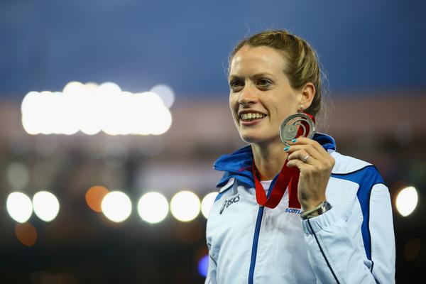 Team_Scotland's tweet photo. Athletics: Child Delivers the Silverware. #GoScotland http://t.co/bjP6sIbkK8