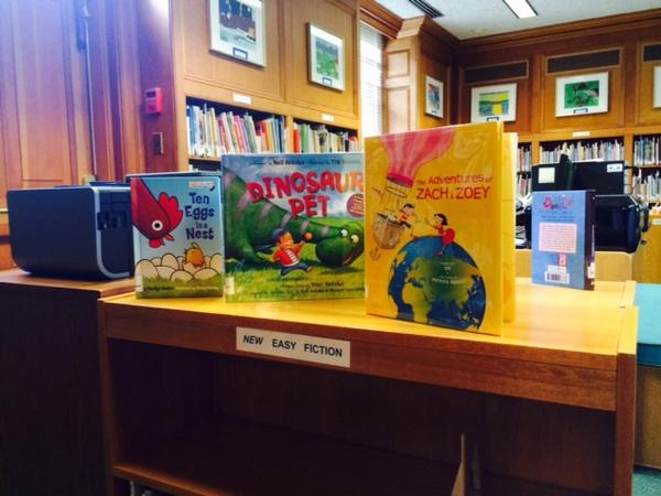 ZachZoeyPilot's tweet photo. The Adventures of @ZachZoeyPilot go to the #library ! Yay! http://t.co/TtWsIvuFrL