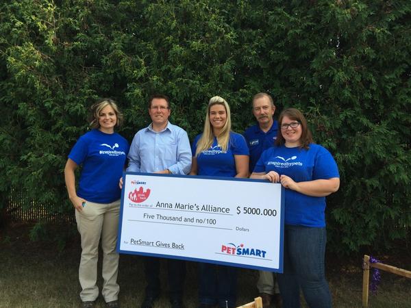 #wcpetm #inspiredbypets W. MN celebrating groundbreaking Anna Marie's Alliance Pet Safe Haven!