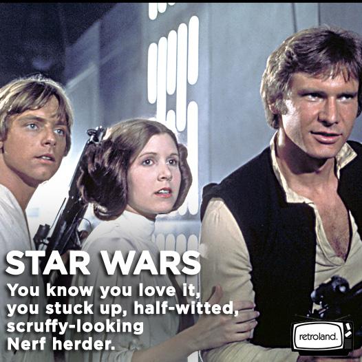 You love it. We know. What's your favorite Force-filled #StarWars moment? 
retroland.com/star-wars/