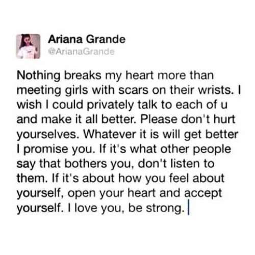 Why we should all love Ariana Grande #15daysclean