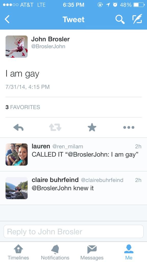 BroslerJohn's tweet photo. Tweet creds to @gentry_cole http://t.co/muVkIaSvoZ