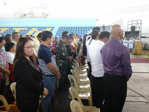 PcrSultan's tweet photo. Right now: 5th death aniv of d late Pres. Cory Aquino @ prov gym, sul kud @AlanLPurisima @pro12pio @Lestercamba http://t.co/E3uptgAgOB