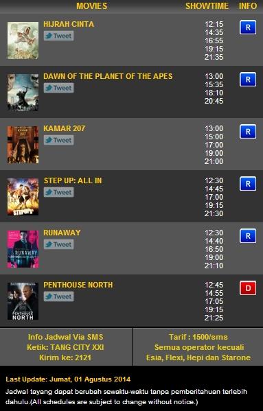 Tangcity Mall No Twitter Jadwal Pemutaran Film Tangcity Xxi Lantai 2 Selamat Menonton Tangcityers T Co Rkvo5pfhpt