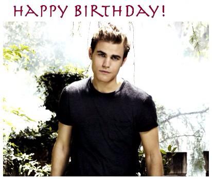 Happy 19th bday you bishhh hope all your paul wesley dreams come true and have a good one today  