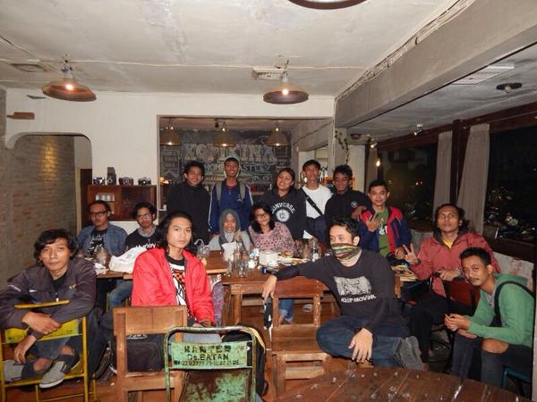 #dokumentasi Selepas #sketsahur di <a href="/KopiKina/">Kopikina</a>, Tebet. #latepost
