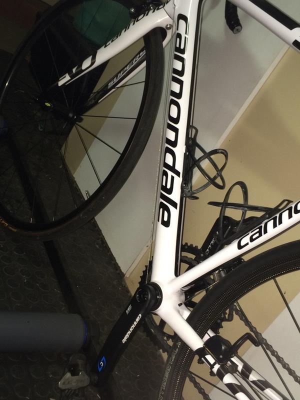 Friday A.M. <a href="/Aroma_Roastery/">Aroma Gourmet Coffee</a> supplying energy. <a href="/RideCannondale/">Cannondale</a> giving the smile. <a href="/StagesPowerSA/">StagesPowerSA</a> spewing out numbers.