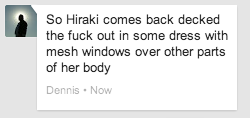 sarahhiraki's tweet photo. My fashion choices just got #Culverized. @dennisculver http://t.co/roh02uh3Jh