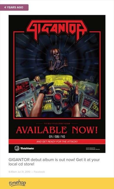 Tak terasa sudah 4 tahun yang lalu debut album kami rilis. Siapa saja yang masih punya? ;)\m/