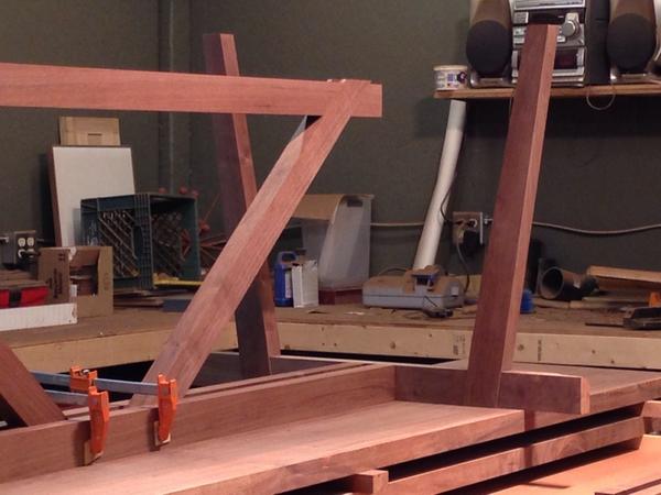 16thworkshop's tweet photo. It's been a while, but here is what we have been working on. A dining table. http://t.co/HX4TFGWwlr