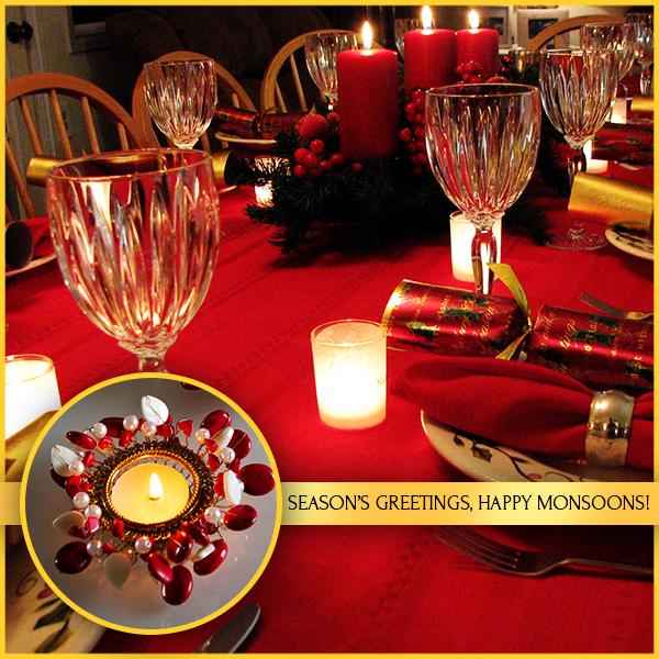 FiligreeHome's tweet photo. Seasonal get-togethers call for matching decor. #Filigree #CandleWreaths are made just like that. http://t.co/W0hd3wWRqm