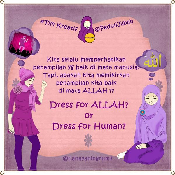 pedulijilbab's tweet photo. #TipsBerjilbab 5. Penilaian Allah yg utama, kalau ada yg gak suka bukan jilbabnya yg salah, tapi akhlak diperbaiki ;) http://t.co/B3Ky6T8LlX