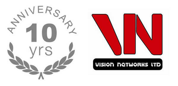 Vision_Networks's tweet image. Aug 2004 - Aug 2014 Happy Birthday Vision Networks #cctv #guernsey