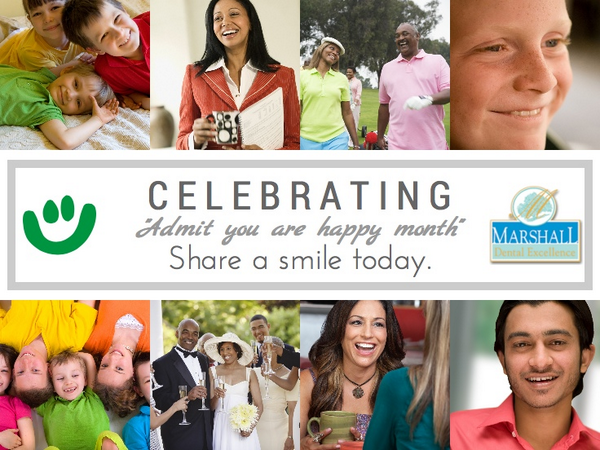frerichdds's tweet photo. Alright friends, it's August, curiously known as 'Admit You Are Happy Month'. Here are some ways you can celeb... http://t.co/h28ltRAxVd