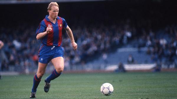 25 años del debut de Koeman con la camiseta del Barça ow.ly/zPgBy  RT si recuerdas su gol en Wembley