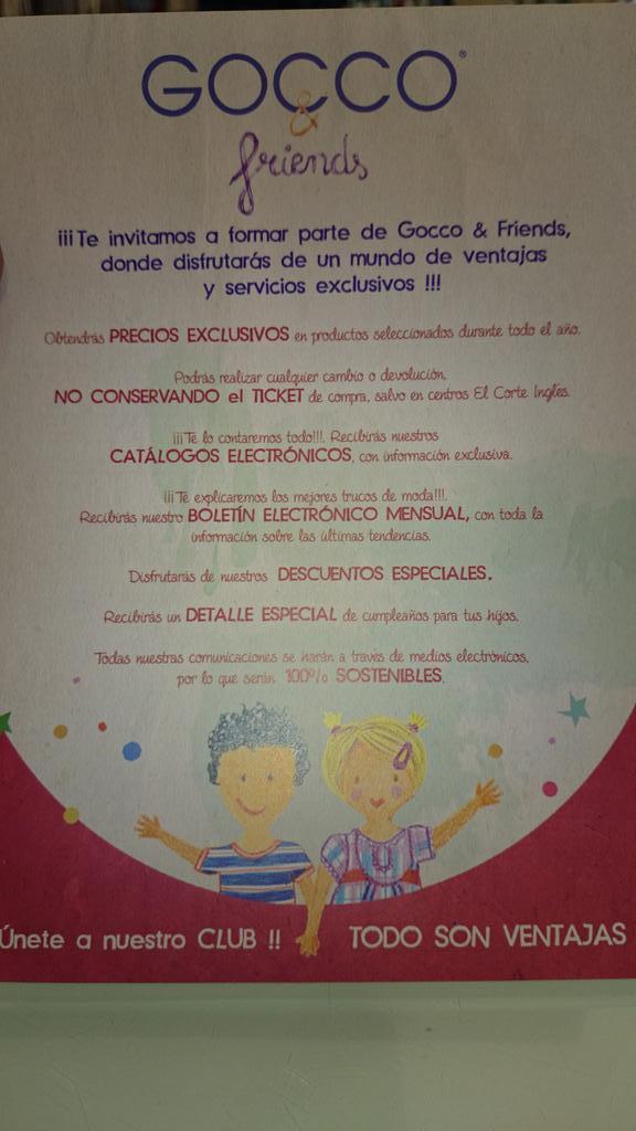 arajudy's tweet photo. Todavía no eres socio de nuestro club GOCCO&amp;FRIENDS?Hazte ahora.Solo tienes q rellenar nuestro formulario. http://t.co/VjzlB3vI1L