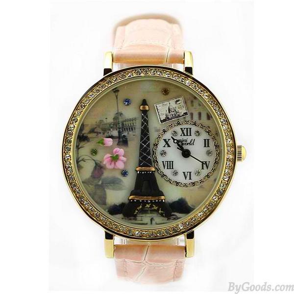 tkdjeianne's tweet photo. tnx for my eiffel tower watch... from paris mom..:):) http://t.co/UkpkPLOXJI