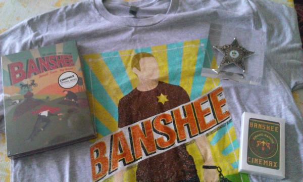 ManFromWaltaxia's tweet photo. Today, at 11 am, I was officially sworn in as #Banshee deputy by @Cinemax and their amazing swag!
Thank You again! http://t.co/dfYm1F1fpA