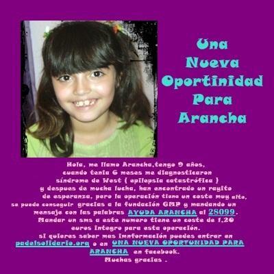 22_MJOSE's tweet photo. #PadelPorArancha OS ánimo a ayudar a Arancha, envía AYUDA ARANCHA al 28099 +info. http://t.co/GszJx4ZTNY http://t.co/sdsHTSuriR