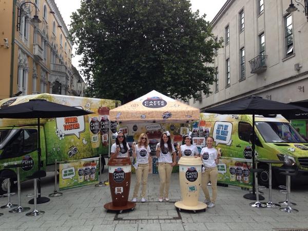 CobbAndycobby's tweet photo. Come see the gorgeous Emmi Caffe Latte Sampling Team Cardiff Queen St! Be Quick they don't last long! #Citysnaps http://t.co/ax3UcUrSr9
