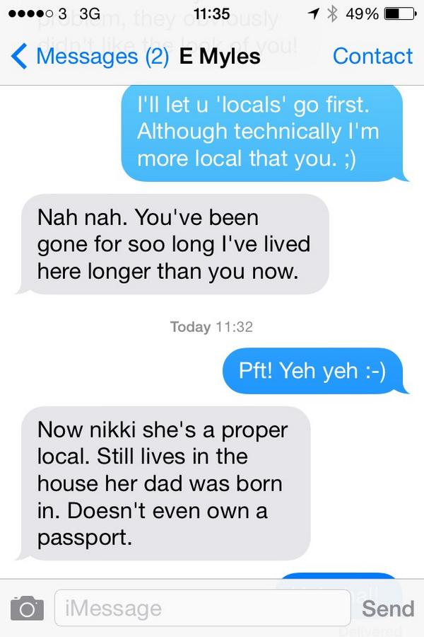 mat711's tweet image. .@Emma410 reckons @87Nikkk is the most local....#LocalDebates