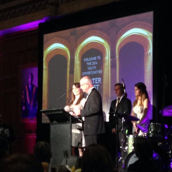 Beautiful acknowledgement of a great cause. RT <a href="/malchia/">Mal Chia</a>: <a href="/PriscillaMonger/">Priscilla Wildy</a> rocking it <a href="/Youth_Opps/">Youth Opportunities</a> #yofeast