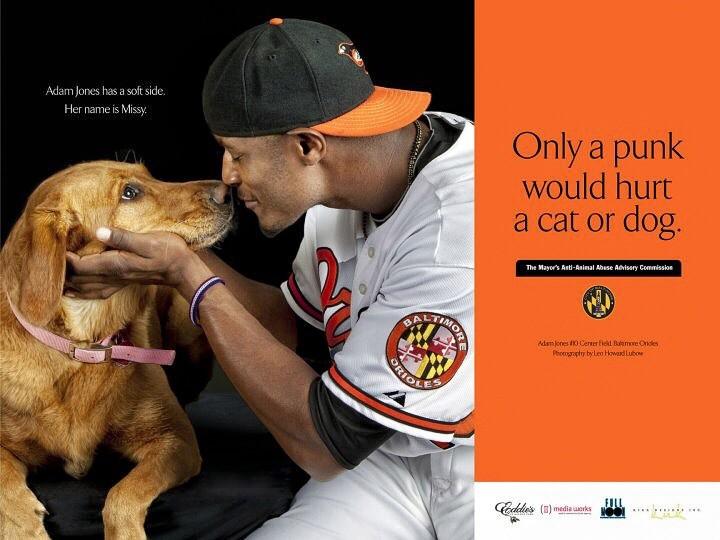 This is one of my favorite pictures of Adam Jones. Happy birthday to !  