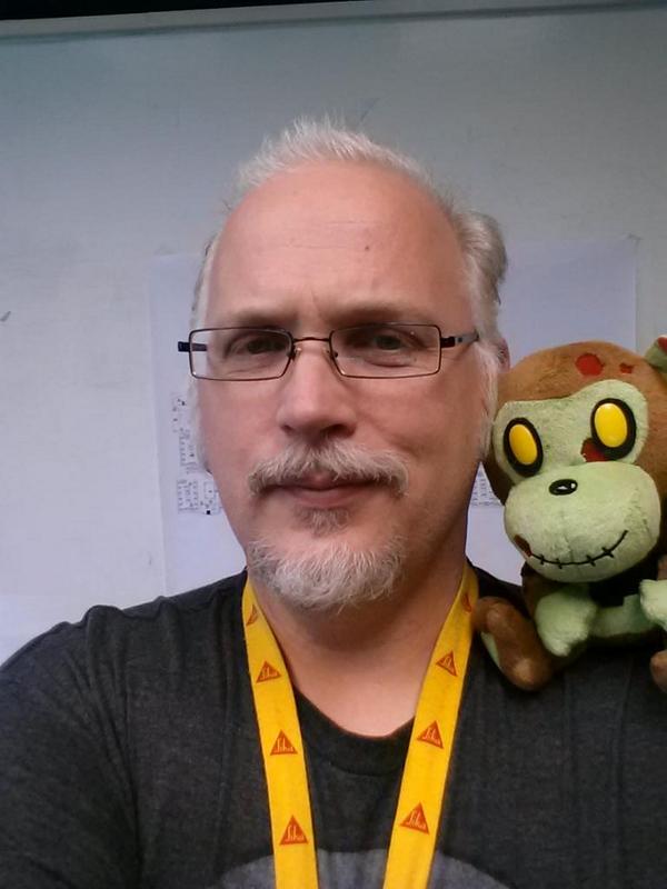 VridenMonkey's tweet image. Ok, so I took a selfie with GB. #TechMonkey #ZombieTechmonkey