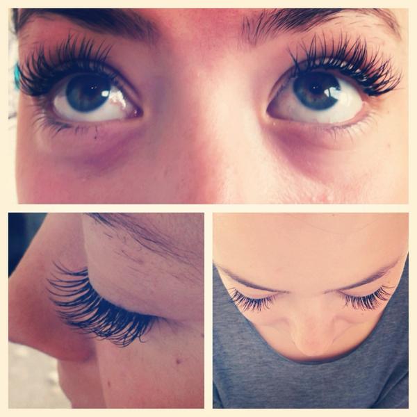 Lashes done today 💋 #lashes #semipermanent #13mm #lashextenstions