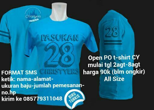 Untuk pemesanan sms dengan format : Nama-Alamat-ukuran baju-jumlah pemesanan- no.hp kirim ke 085779311048