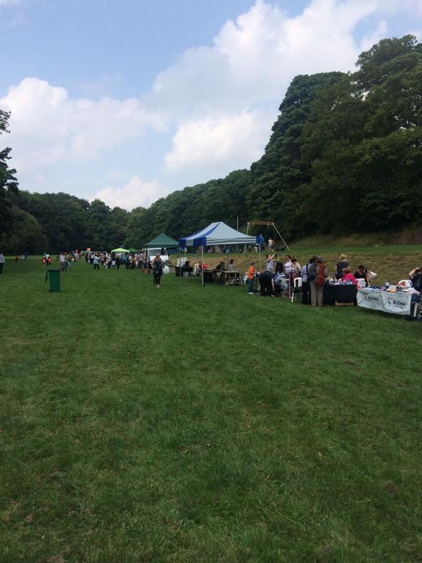 FriendsofEPIC's tweet photo. Today's #PartyInThePark is in full swing! Come join us on Coppice park until 6pm! http://t.co/76keNykZP2