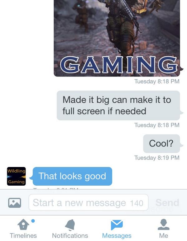 Greybear29's tweet photo. @WildingGaming will scam you. He said my GFX was cool then I get a msg him saying it suck. He doesn't have spectrum. http://t.co/JZFMGwlTVK